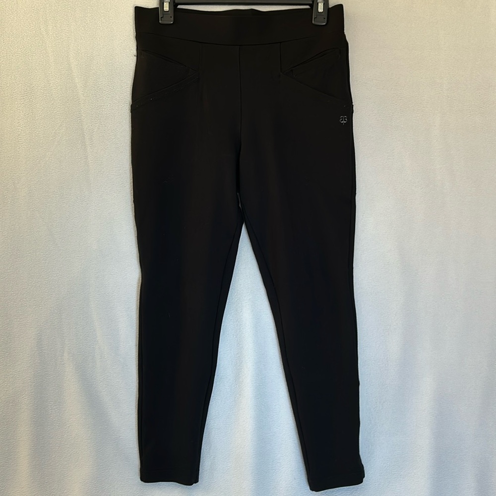 Betabrand Journey Pant - Ponte Knit 6 Pocket Skinny Size Medium Petite